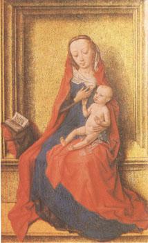 Dirck Bouts The Virgin Seated with the Child (mk05) Germany oil painting art